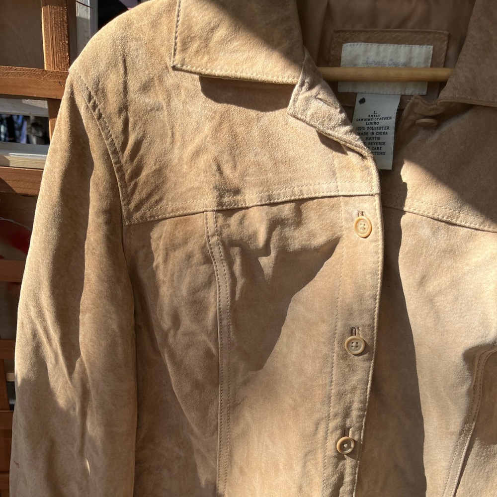 Vintage leather UNISEX Jacket